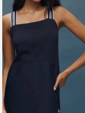 NWT Daily Practice By Anthropologie Passing Shot Sleeveless Mini Dress S